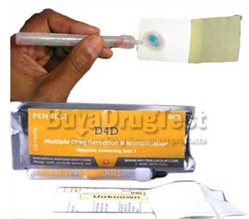 Drug testing for unknown substances 